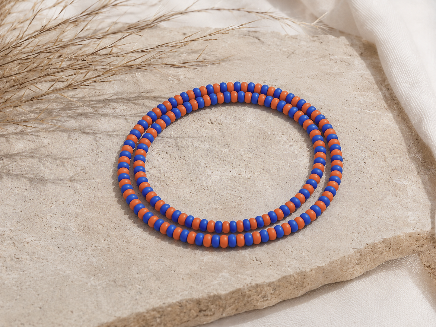 Orange Blau gemischt